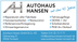 Logo Autohaus Hansen GmbH & Co. KG